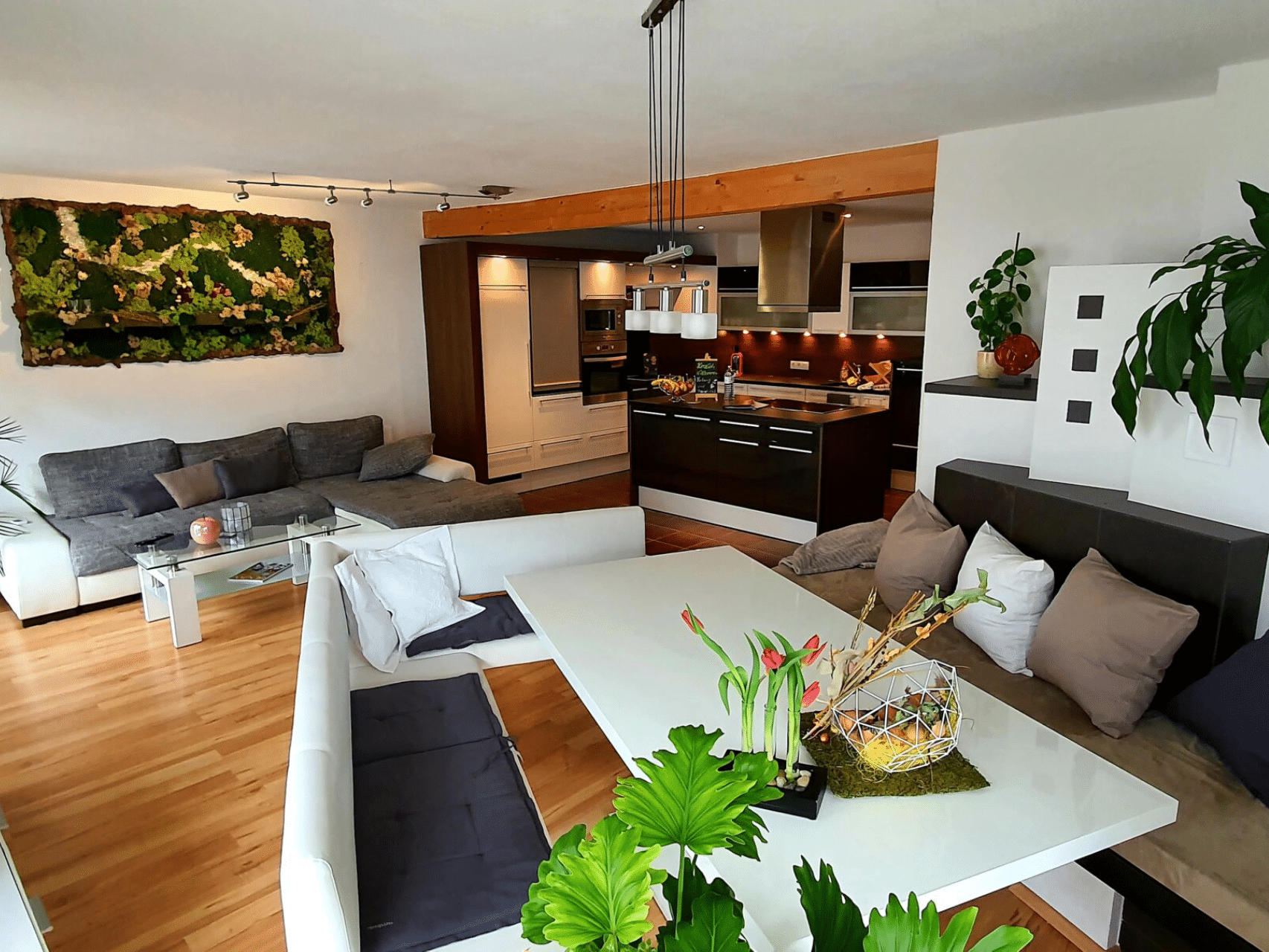 oetztal apartments Superior unten Wohnbereich