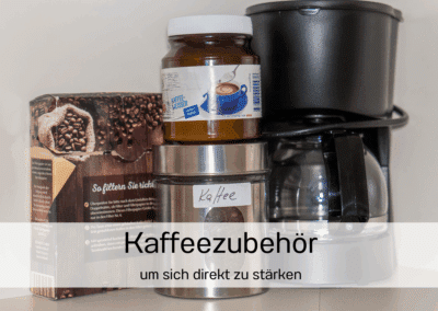 Oetztal Apartements Apartement Superior unten Kaffezubehör