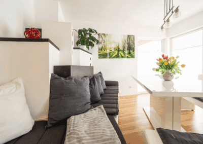 Oetztal Apartements Apartement Superior unten gemütliche Sitzecke