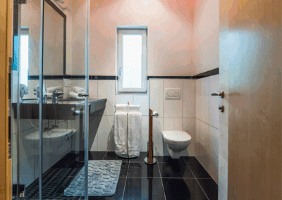 Oetztal Apartements Apartement oben Badezimmer mit Fenster