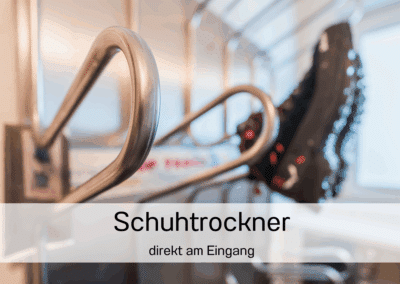 Oetztal Apartements Schuhtrockner direkt am Eingang