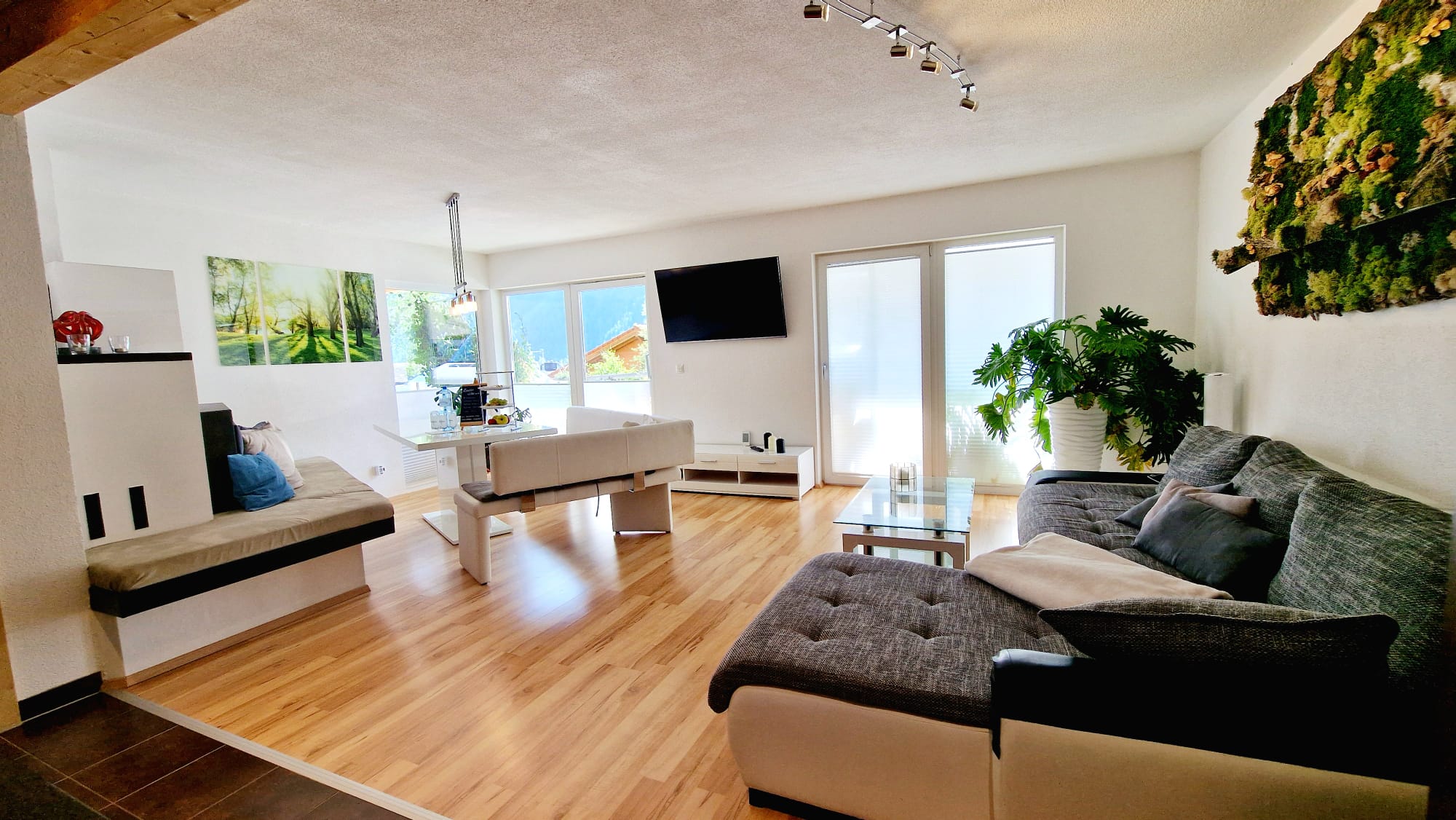 Oetztal Apartements Wohnbereich Erdgeschoss Superior